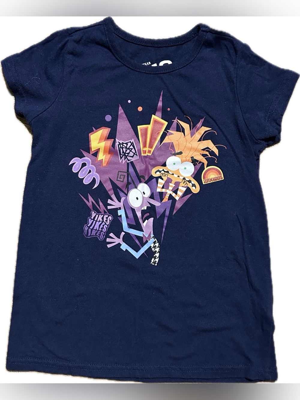 Girls Inside Out 2 T-Shirt Size 5-6